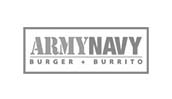 logo beta user of PayrollHero Army Navy burger and burrito